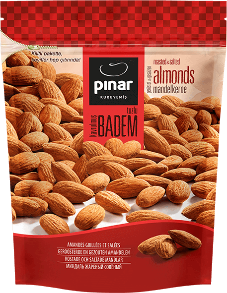 Pınar Kuruyemiş Tuzlu Badem 150g