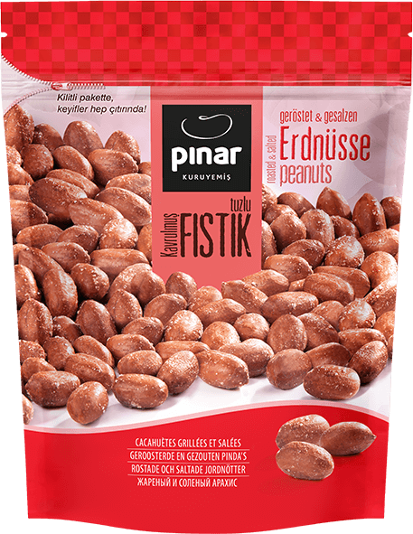 Pınar Kuruyemiş Kavrulmuş Tuzlu Fıstık 170g